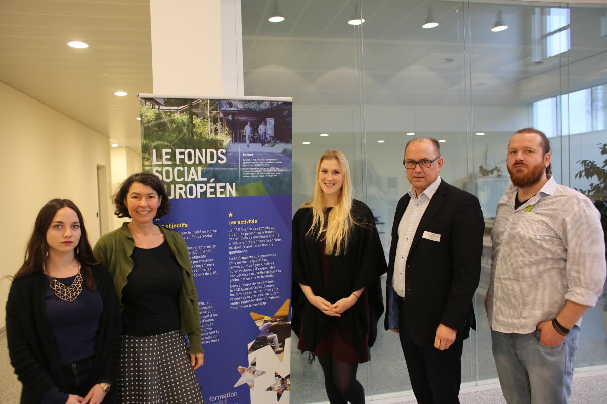 Des porteurs de projets allemands et finlandais ont également témoigné leur expérience vis-à-vis des NEET.
