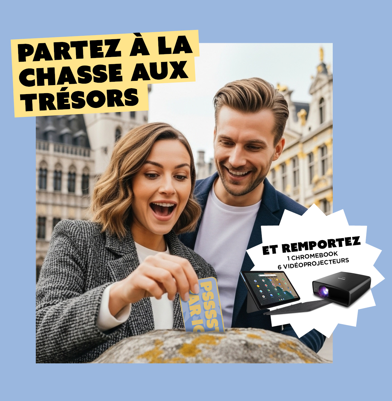 image illustrant la chasse au tresor en ville