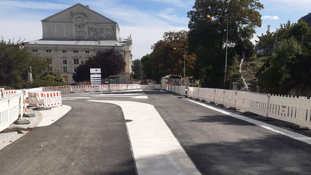 Travaux carrefours Concorde-Théâtre et Concorde-Harmonie